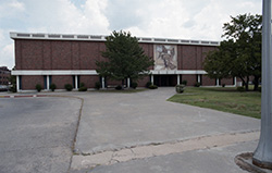 Journalism Building Exterior and Mural